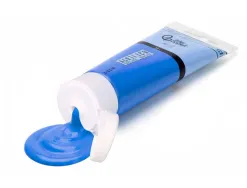 Peinture acrylique liderpapel tube en plastique de 60 ml coloris bleu