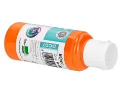 Peinture acrylique liderpapel coloris orange bouteille 80ml