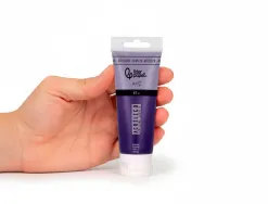 Peinture acrylique liderpapel tube en plastique de 60 ml coloris pourpre