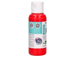 Peinture acrylique liderpapel coloris rouge bouteille 80ml