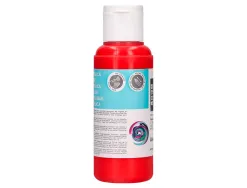 Peinture acrylique liderpapel coloris rouge bouteille 80ml