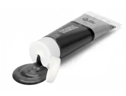 Peinture acrylique liderpapel tube en plastique de 60 ml coloris noir d ivoire