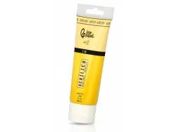 Peinture acrylique liderpapel tube en plastique de 120 ml coloris jaune