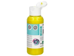 Peinture acrylique liderpapel coloris jaune bouteille 80ml