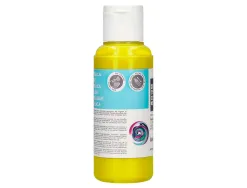 Peinture acrylique liderpapel coloris jaune bouteille 80ml