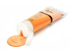 Peinture acrylique liderpapel tube en plastique de 60 ml coloris orange