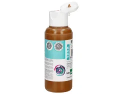 Peinture acrylique liderpapel coloris marron bouteille 80ml