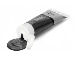 Peinture acrylique liderpapel tube en plastique de 120 ml coloris noir d ivoire
