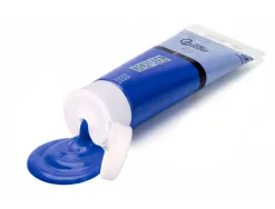 Peinture acrylique liderpapel tube en plastique de 60 ml coloris bleu cyan