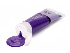 Peinture acrylique liderpapel tube en plastique de 120 ml coloris pourpre