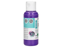 Peinture acrylique liderpapel coloris violet bouteille 80ml