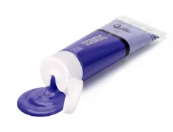 Peinture acrylique liderpapel tube en plastique de 60 ml coloris bleu marine