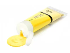 Peinture acrylique liderpapel tube en plastique de 60 ml coloris jaune