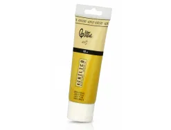 Peinture acrylique liderpapel tube en plastique de 60 ml coloris jaune de naples