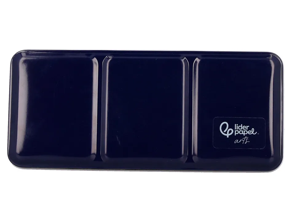 Peinture aquarelle 24 couleurs avec pinceau etui metallique