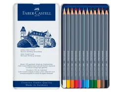 Peinture aquarelle faber castell boite de 12