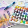 Peinture aquarelle faber castell boite de 24