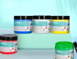 Peinture au doigt liderpapel flacon 500 ml coloris rouge