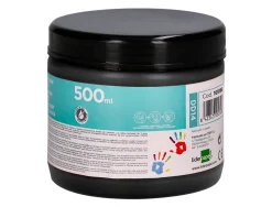 Peinture au doigt liderpapel flacon 500 ml coloris noir