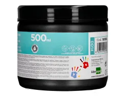 Peinture au doigt liderpapel flacon 500 ml coloris noir