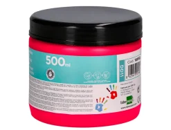 Peinture au doigt liderpapel flacon 500 ml coloris rose