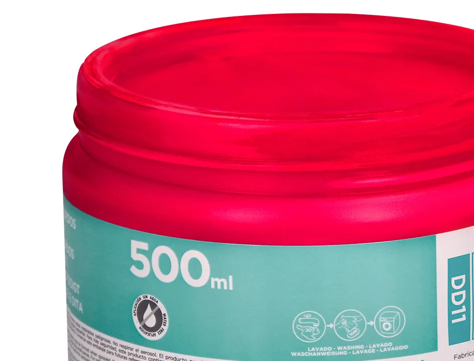 Peinture au doigt liderpapel flacon 500 ml coloris rose