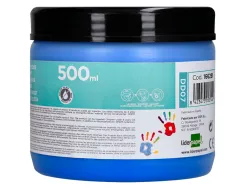 Peinture au doigt liderpapel flacon 500 ml coloris bleu