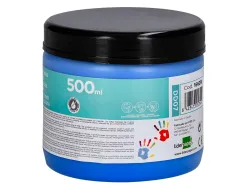 Peinture au doigt liderpapel flacon 500 ml coloris bleu