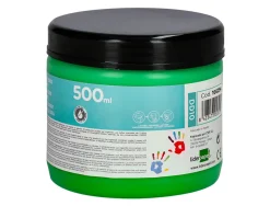 Peinture au doigt liderpapel flacon 500 ml coloris vert