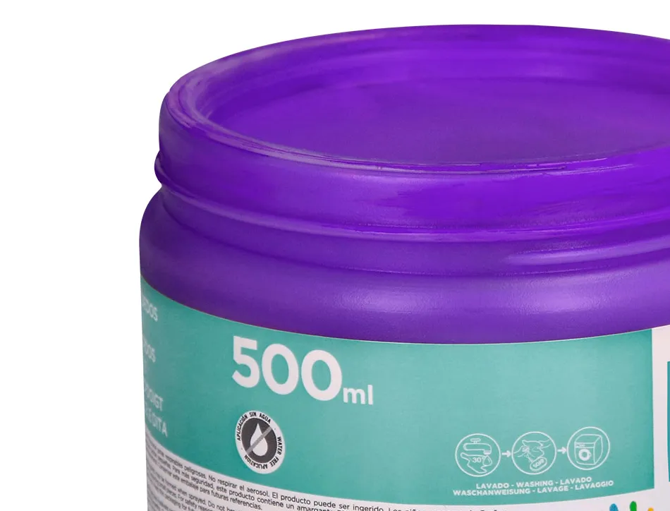 Peinture au doigt liderpapel flacon 500 ml coloris violet