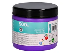 Peinture au doigt liderpapel flacon 500 ml coloris violet