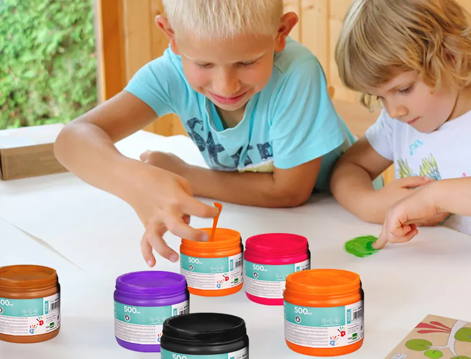 Peinture au doigt liderpapel flacon 500 ml coloris violet