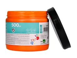 Peinture au doigt liderpapel flacon 500 ml coloris orange