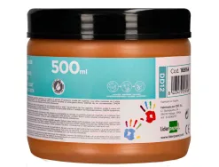 Peinture au doigt liderpapel flacon 500 ml coloris marron