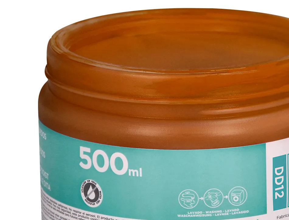 Peinture au doigt liderpapel flacon 500 ml coloris marron