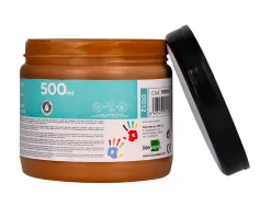Peinture au doigt liderpapel flacon 500 ml coloris marron
