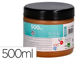 Peinture au doigt liderpapel flacon 500 ml coloris marron