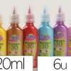 Peinture 3d oz international diams mini tubes total fashion tous supports 20ml coloris assortis kit de 6 unités