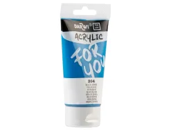 Peinture darwi for you acrylic tube 75ml coloris bleu de sevres