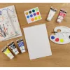 Peinture darwi for you acrylic starter set coloris assortis primaires tube 75ml set 5 unites