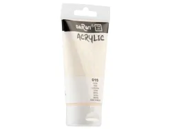 Peinture darwi for you acrylic tube 75ml coloris ivoire