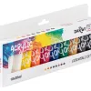 Peinture darwi for you acrylic essentials set coloris assortis tube 20ml set 10 unites