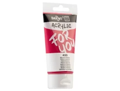 Peinture darwi for you acrylic tube 75ml coloris magenta primaire