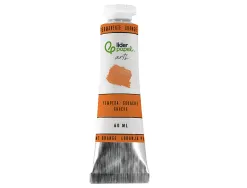 Peinture gouache tempera liderpapel tube en aluminium de 60 ml coloris orange