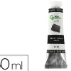 Peinture gouache tempera liderpapel tube en aluminium de 60 ml coloris noir d ivoire