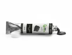 Peinture gouache tempera liderpapel tube en aluminium de 60 ml coloris noir d ivoire