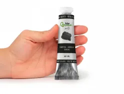 Peinture gouache tempera liderpapel tube en aluminium de 60 ml coloris noir d ivoire