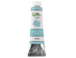 Peinture gouache tempera liderpapel tube en aluminium de 60 ml coloris turquoise