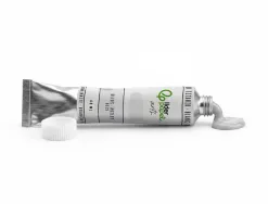 Peinture gouache tempera liderpapel tube en aluminium de 60 ml coloris blanc titane