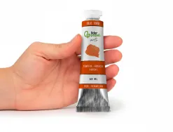Peinture gouache tempera liderpapel tube en aluminium de 60 ml coloris ocre rouge